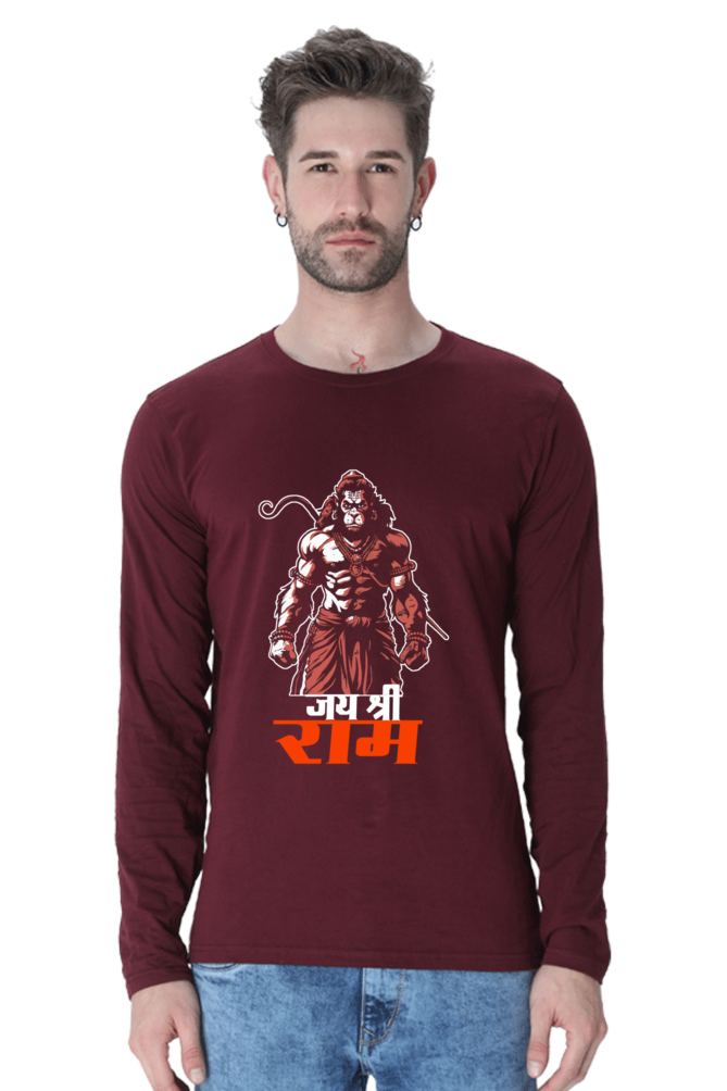 Venerable Hanuman Ji Round Neck Full Sleeve Vastrdhamm