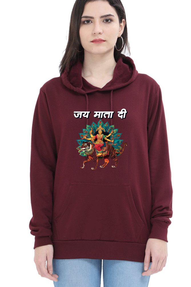 Maa Durga PowerHoodie Sweatshirt T-Shirts for Women Vastrdhamm