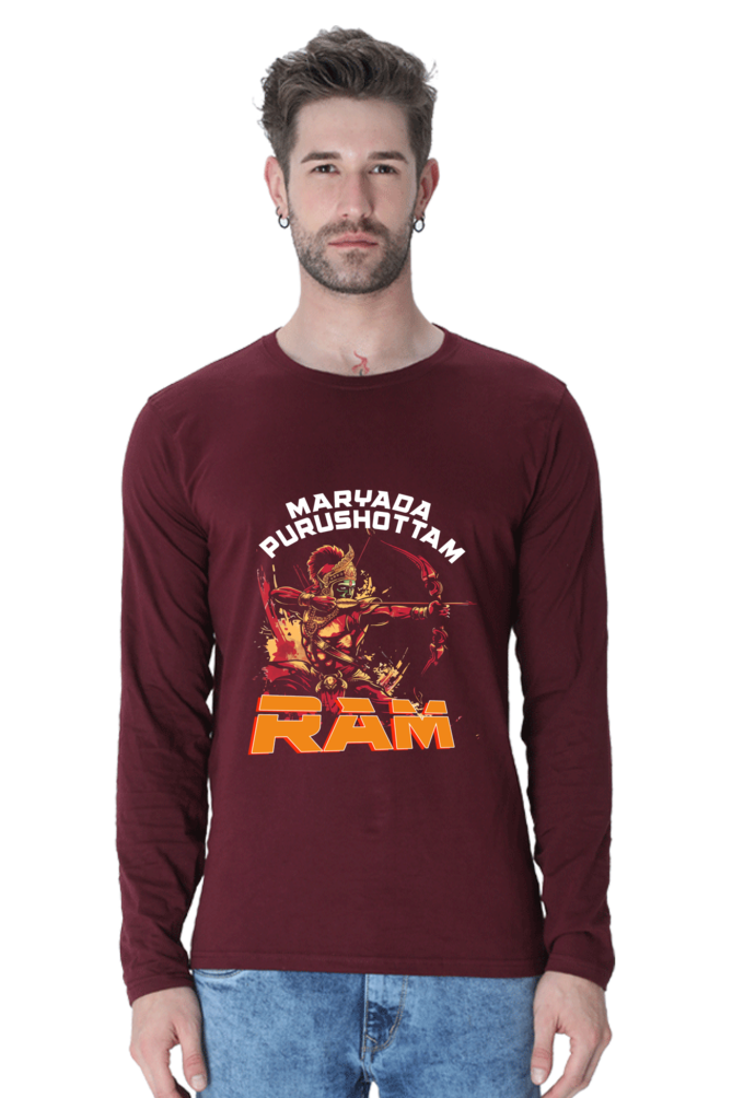 Valiant Ram Ji Round Neck Full Sleeve Vastrdhamm