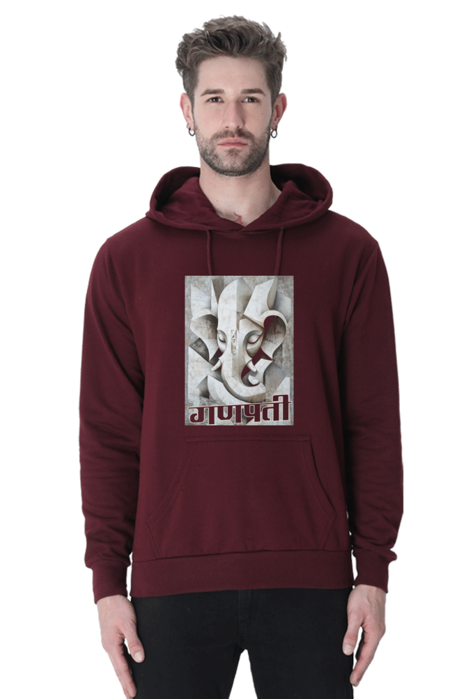 Ganesha Wisdom Hoodie Sweatshirt T-Shirts for Men Vastrdhamm