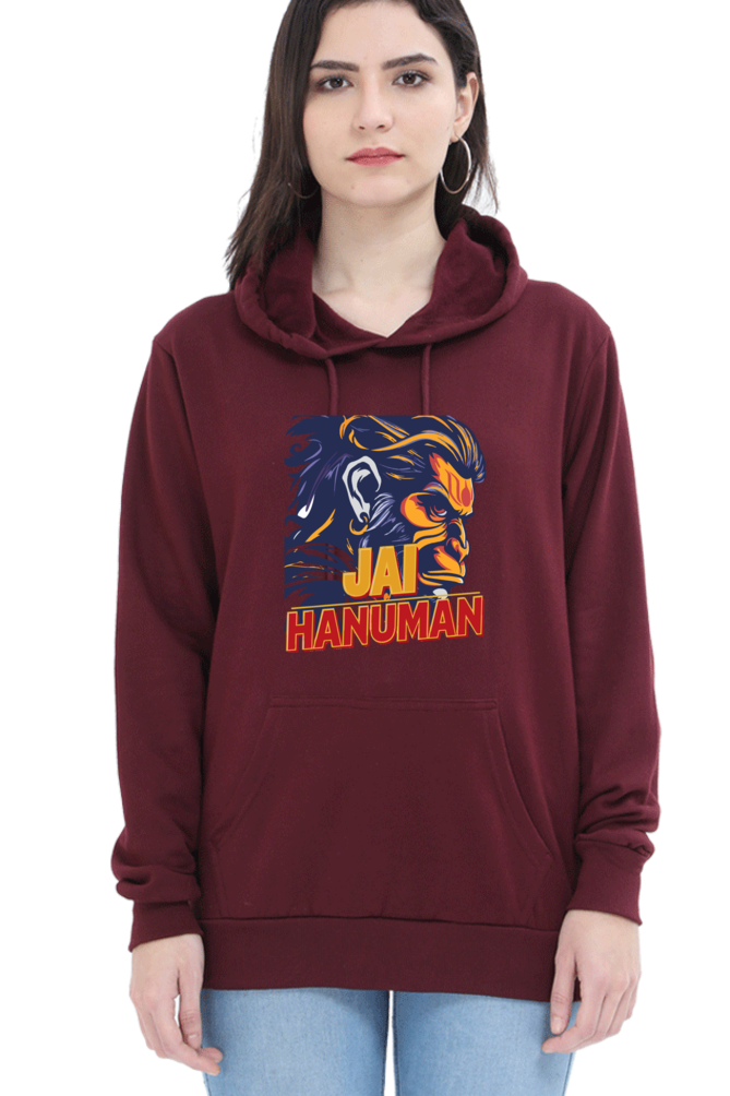 Hanuman Divine StrengthHoodie Sweatshirt T-Shirts for Women Vastrdhamm