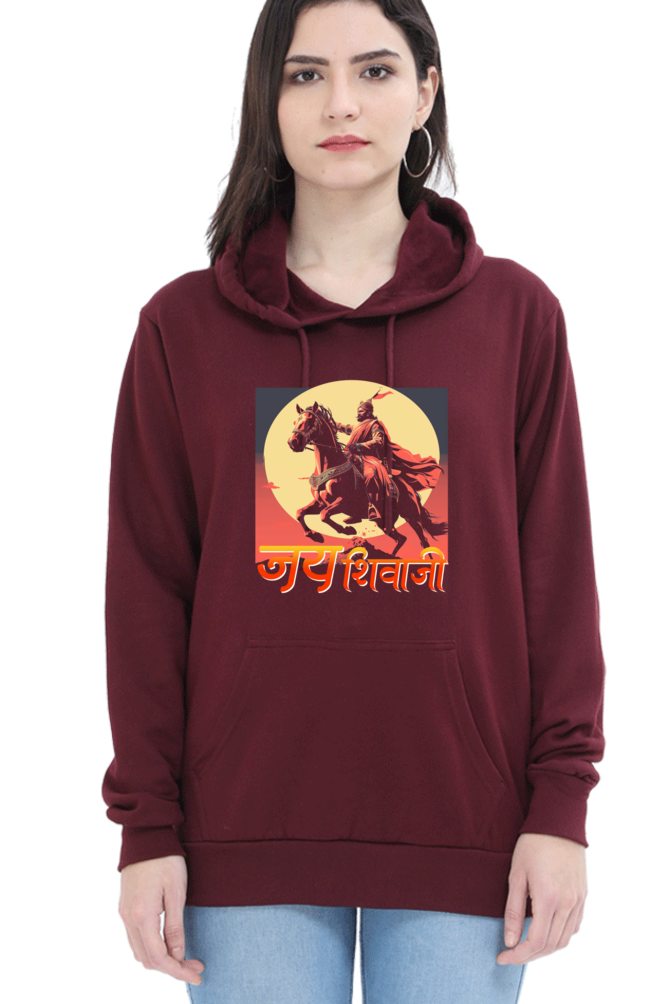 Shivaji Maharaj Honor Hoodie Sweatshirt T-Shirts for Women Vastrdhamm