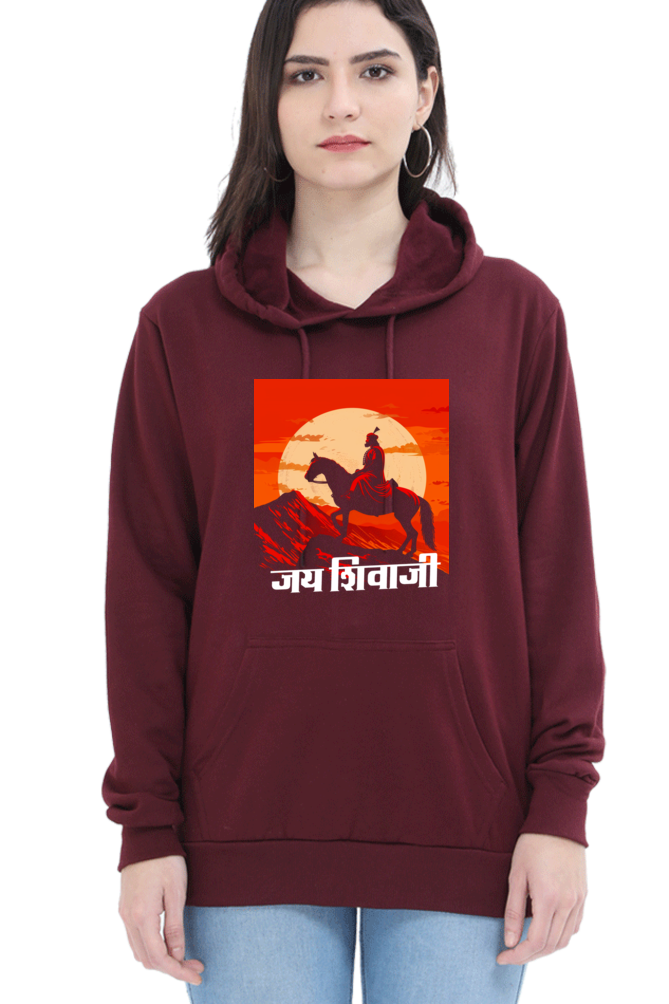 Shivaji Maharaj Protector Hoodie Sweatshirt T-Shirts for Women Vastrdhamm