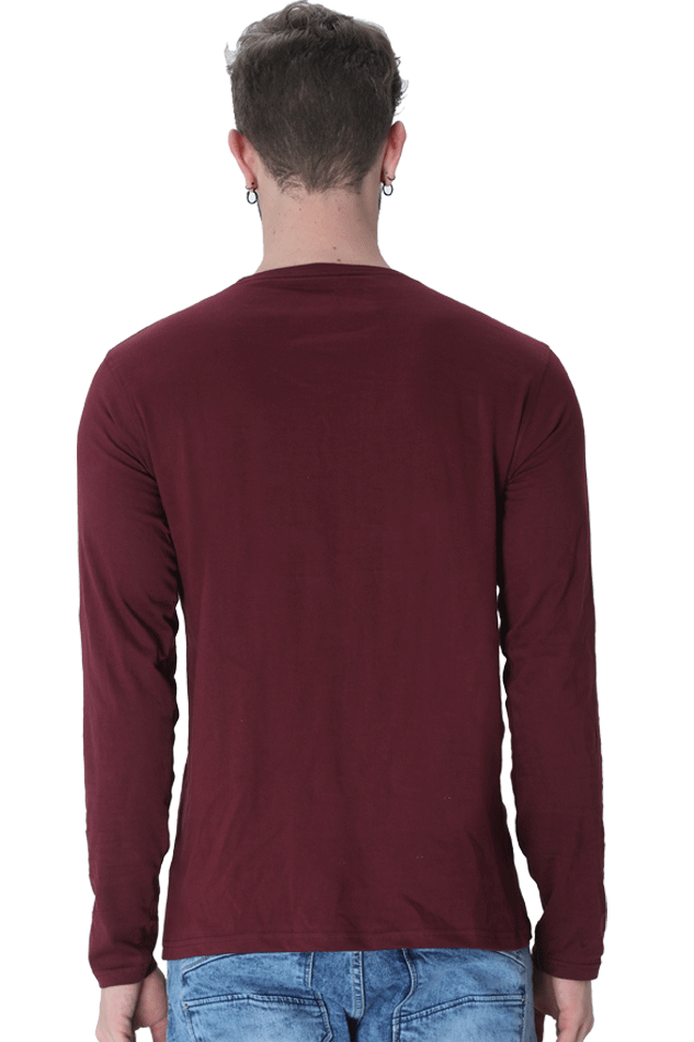 Lakshmi Bai Regal Strength Round Neck Full Sleeve T-Shirts for Men Vastrdhamm