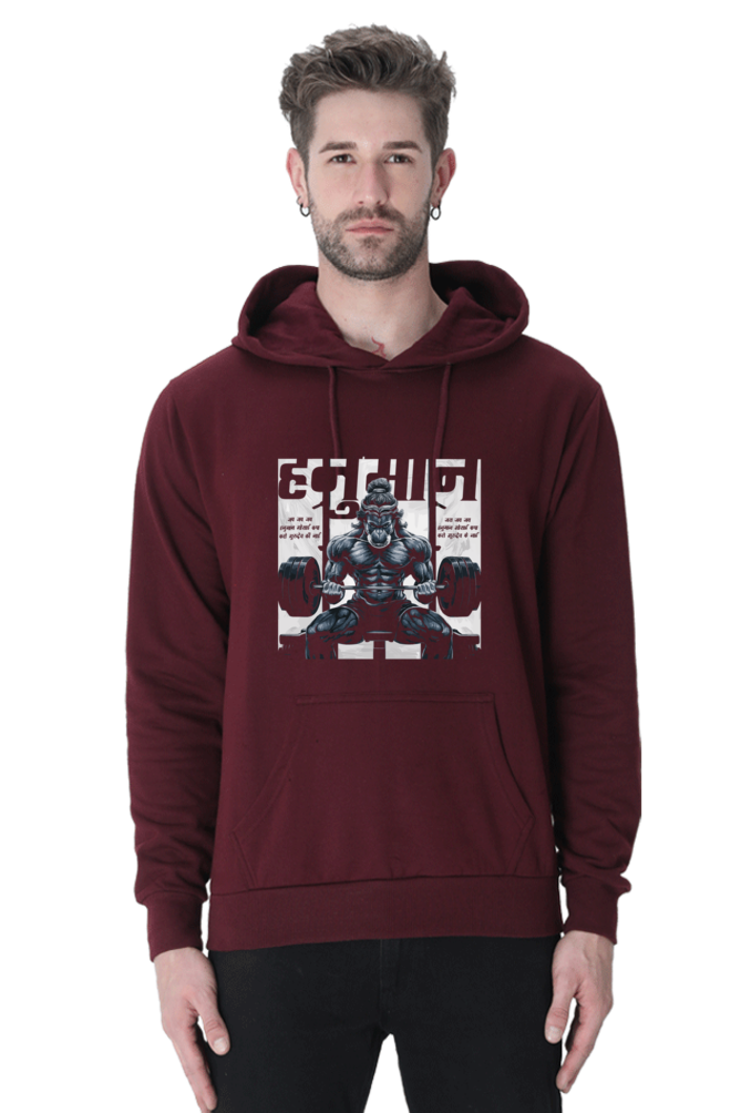 Hanuman Flying High Hoodie Sweatshirt T-Shirts for Men Vastrdhamm