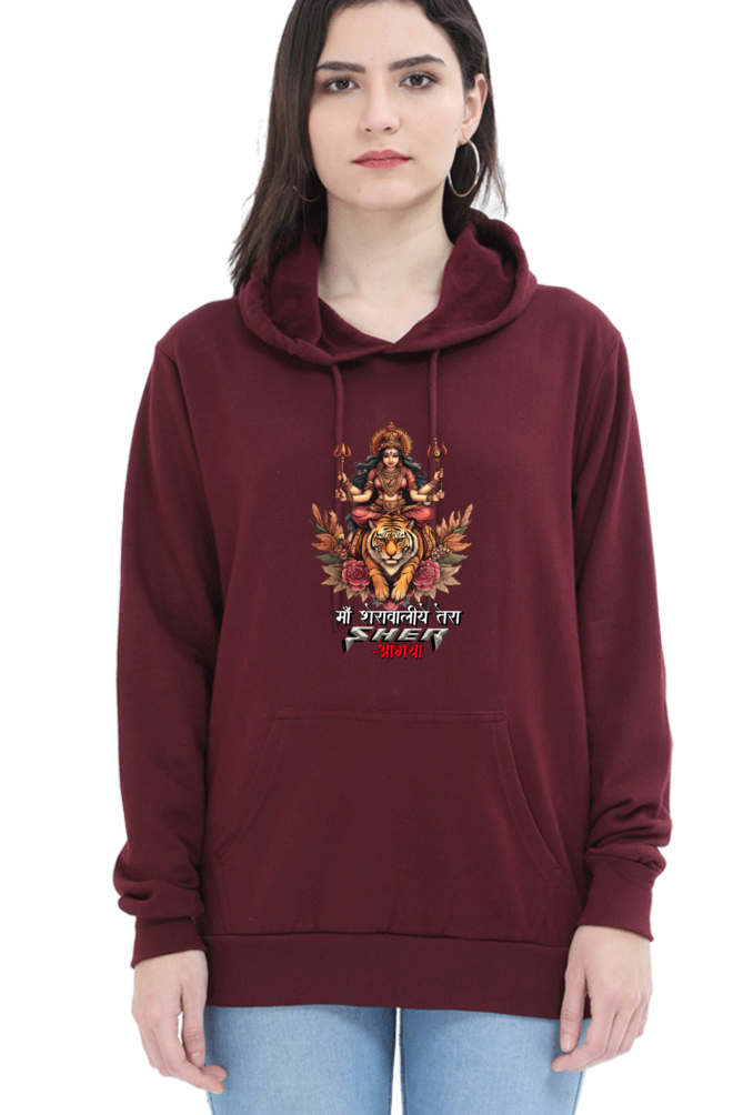 Durga ProtectorHoodie Sweatshirt T-Shirts for Women Vastrdhamm