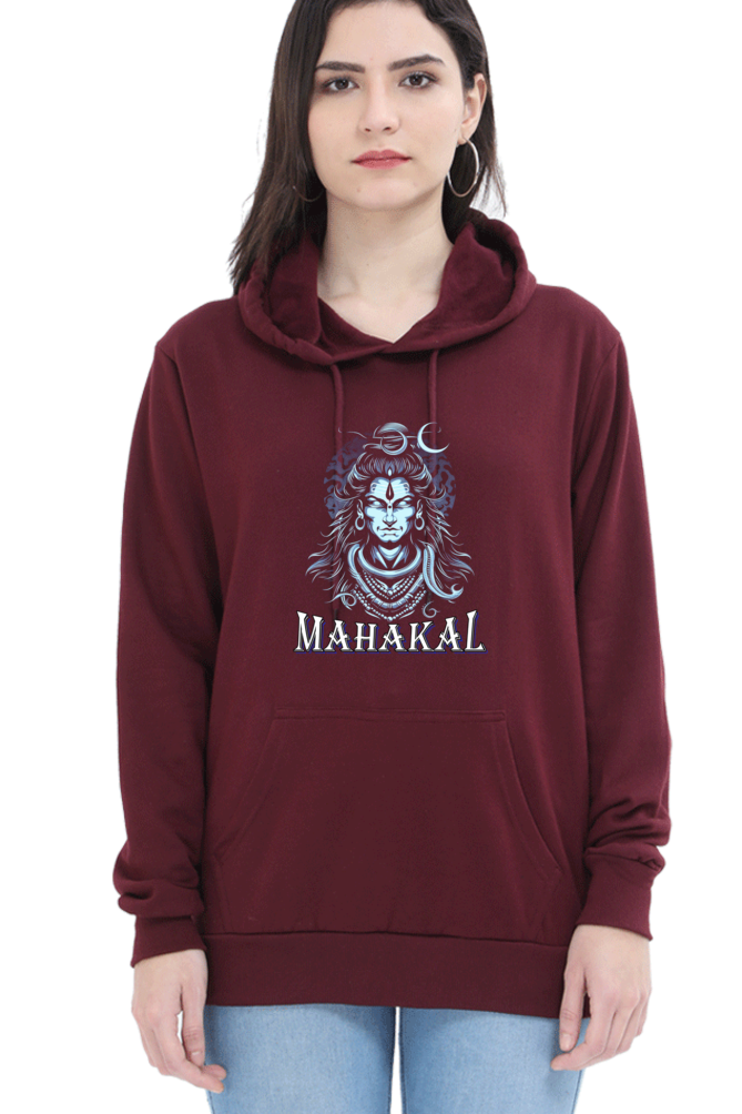 Shiv Ji Eternal Hoodie Sweatshirt T-Shirts for Women Vastrdhamm