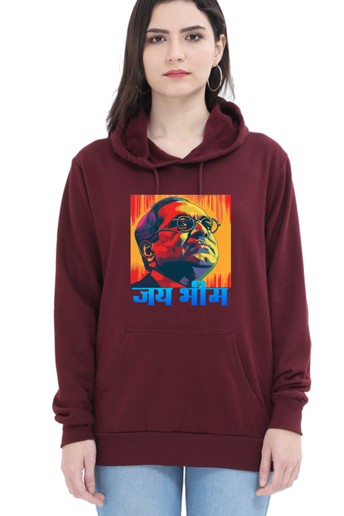 Ambedkar Vision Hoodie Sweatshirt T-Shirts for Women Vastrdhamm