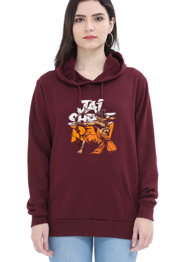 Ram Ji Dharma Protector Hoodie Sweatshirt T-Shirts for Women Vastrdhamm