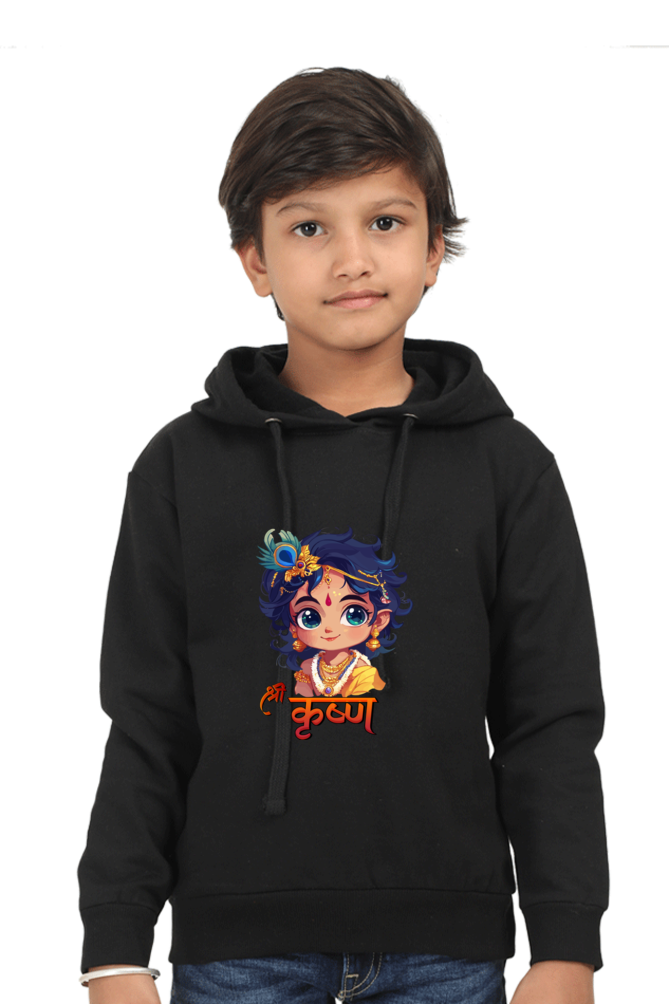 Shree Krishan Flute Melody Hoodie Sweatshirt  T-Shirts for Boy Vastrdhamm