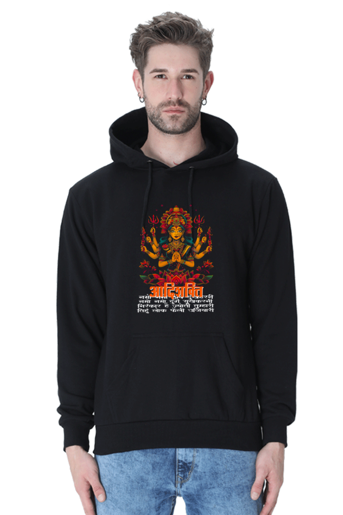 Maa Durga Power Hoodie Sweatshirt T-Shirts for Men Vastrdhamm