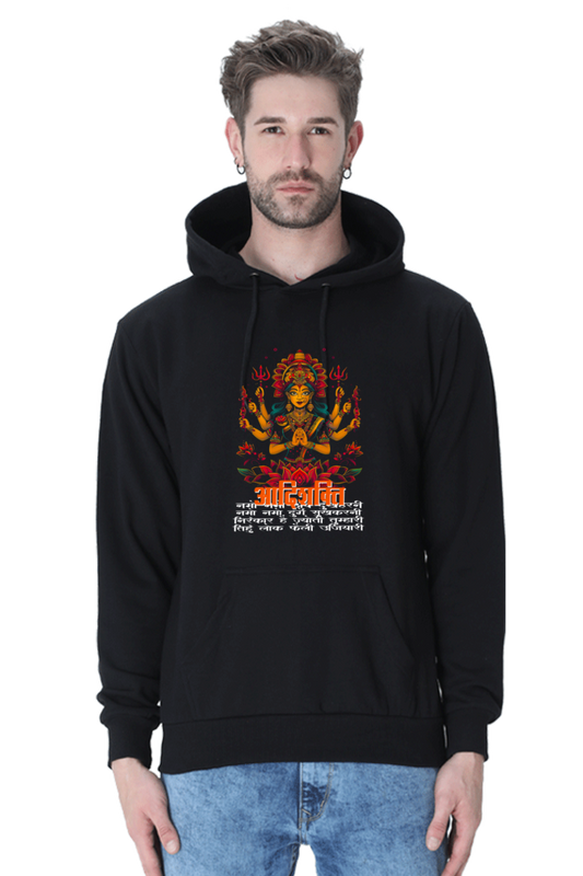 Maa Durga Power Hoodie Sweatshirt T-Shirts for Men Vastrdhamm