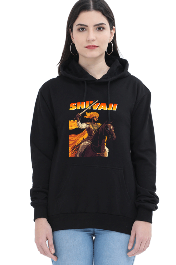 Shivaji Maharaj Legacy Hoodie Sweatshirt T-Shirts for Women Vastrdhamm