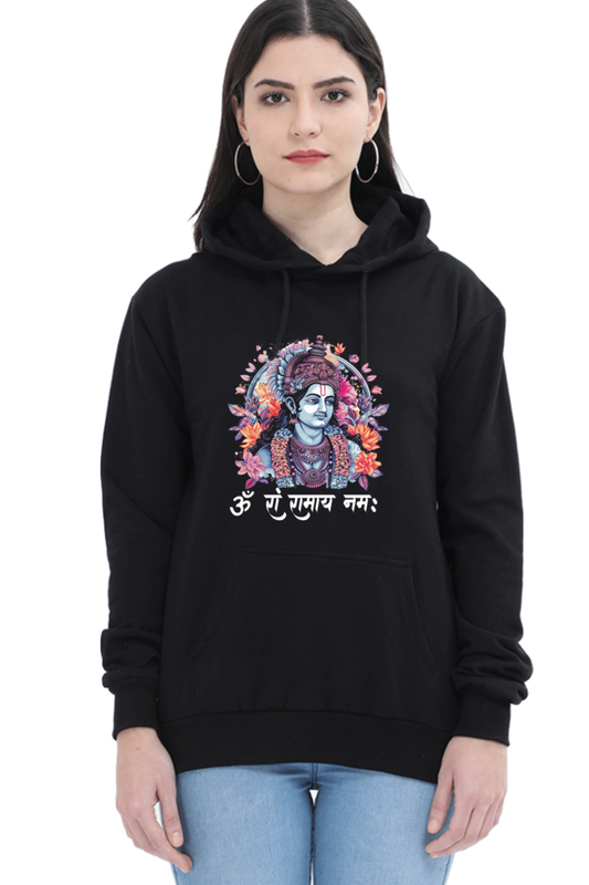 Ram Ji Righteous Path Hoodie Sweatshirt T-Shirts for Women Vastrdhamm