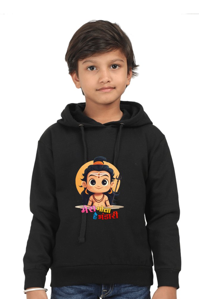 Shiv Ji Devotion Hoodie Sweatshirt T-Shirts for Boy Vastrdhamm