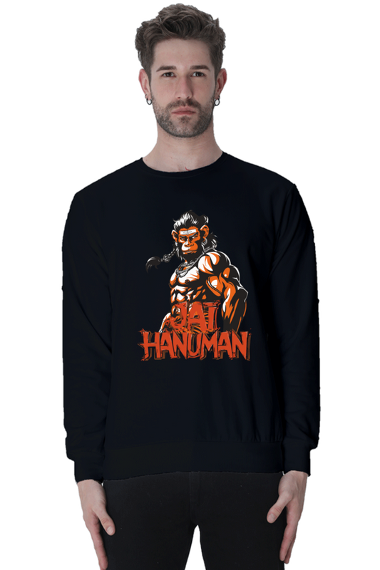 Hanuman Warrior Spirit Sweatshirt T-Shirts for Men Vastrdhamm