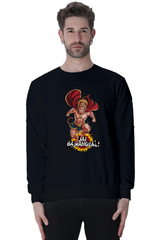 Hanuman Energy Sweatshirt T-Shirts for Men Vastrdhamm