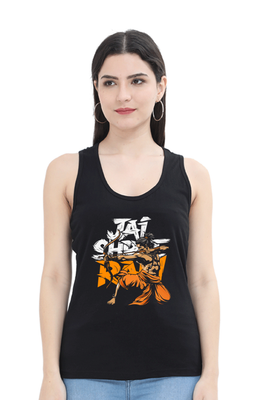 Ram Ji Dharma Protector Tank Top T-Shirts for Women Vastrdhamm