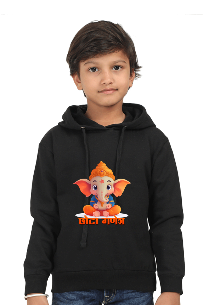 Jai Ganesha Spirit Hoodie Sweatshirt  T-Shirts for Boy Vastrdhamm