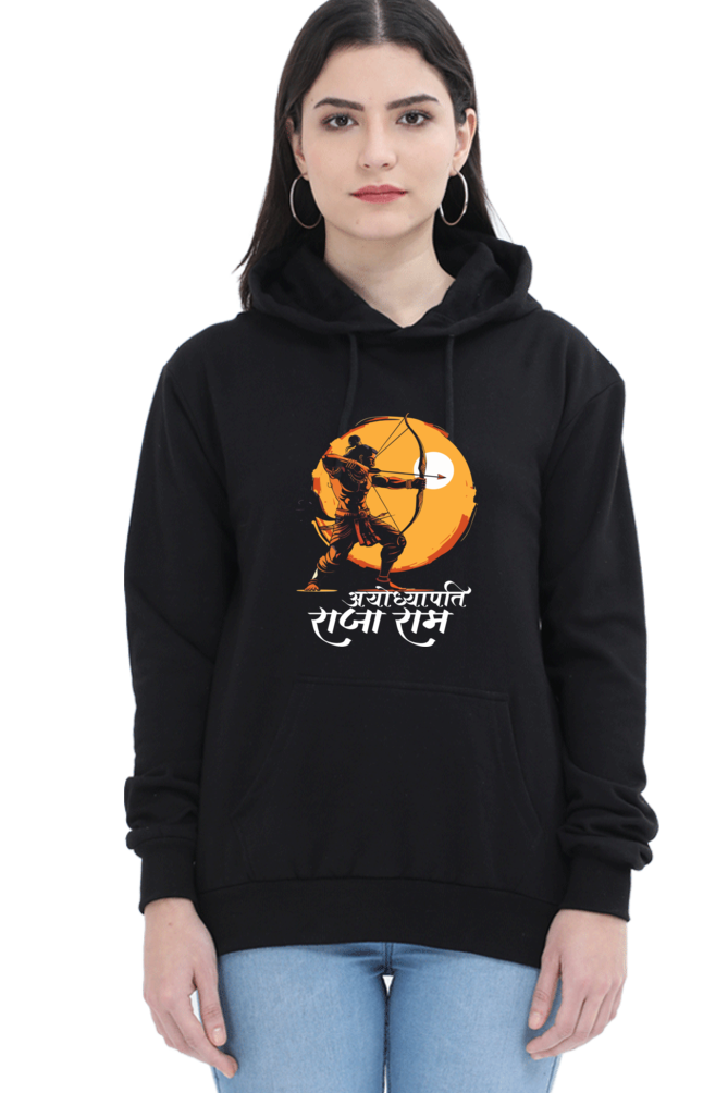 Ram Ji Bhakti Hoodie Sweatshirt T-Shirts for Women Vastrdhamm