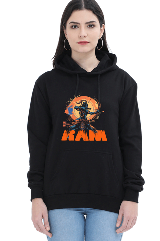 Ram Ji Maryada Purushottam Hoodie Sweatshirt T-Shirts for Women Vastrdhamm