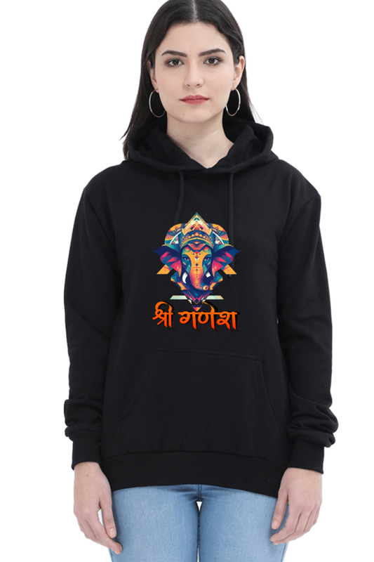 Ganesha BlessingsHoodie Sweatshirt T-Shirts for Women Vastrdhamm