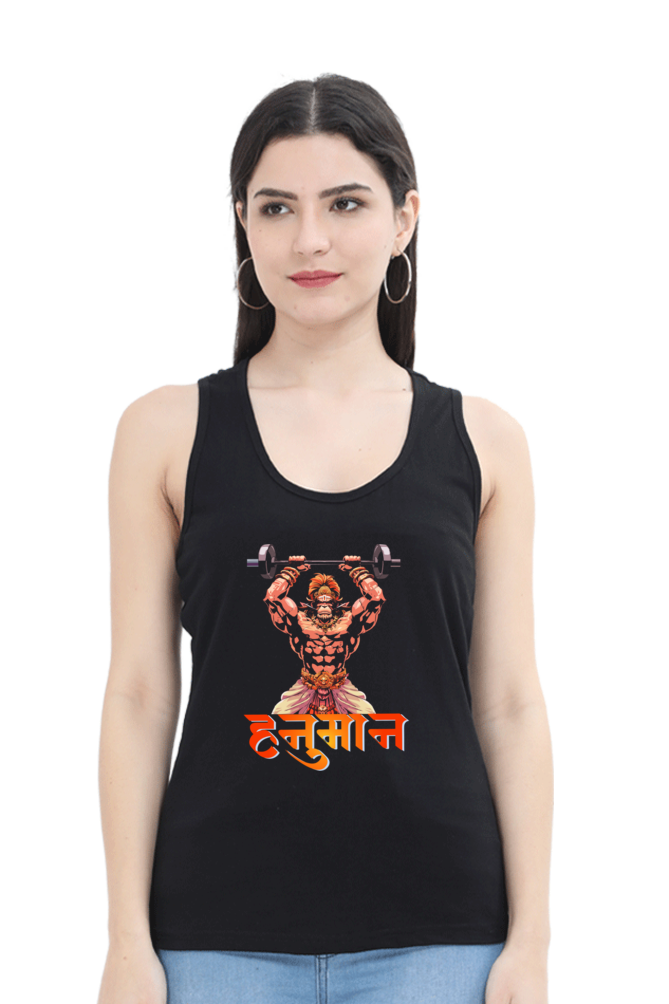 Hanuman Bhakti YogaTank Top T-Shirts for Women Vastrdhamm