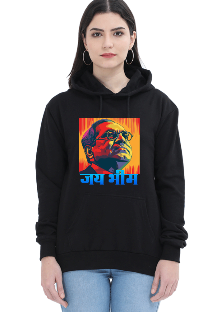 Ambedkar Vision Hoodie Sweatshirt T-Shirts for Women Vastrdhamm