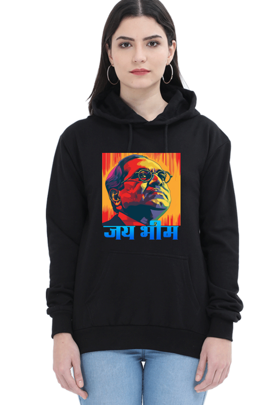 Ambedkar Vision Hoodie Sweatshirt T-Shirts for Women Vastrdhamm