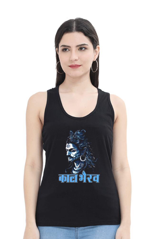 Shiv Ji Rudra Tank Top T-Shirts for Women Vastrdhamm