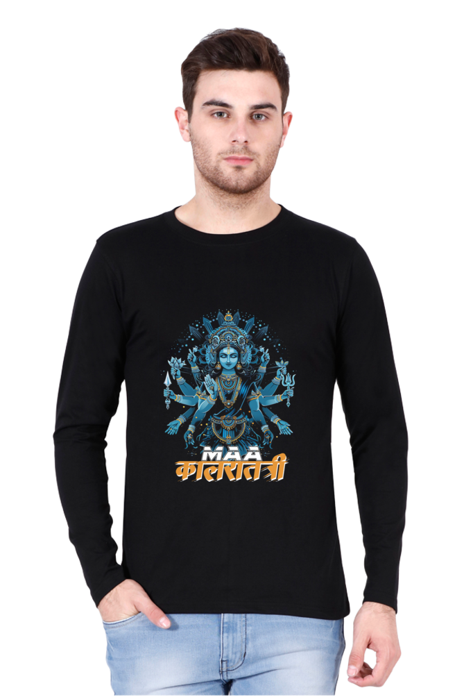 Strong Ma Durga Ji Round Neck Full Sleeve Vastrdhamm