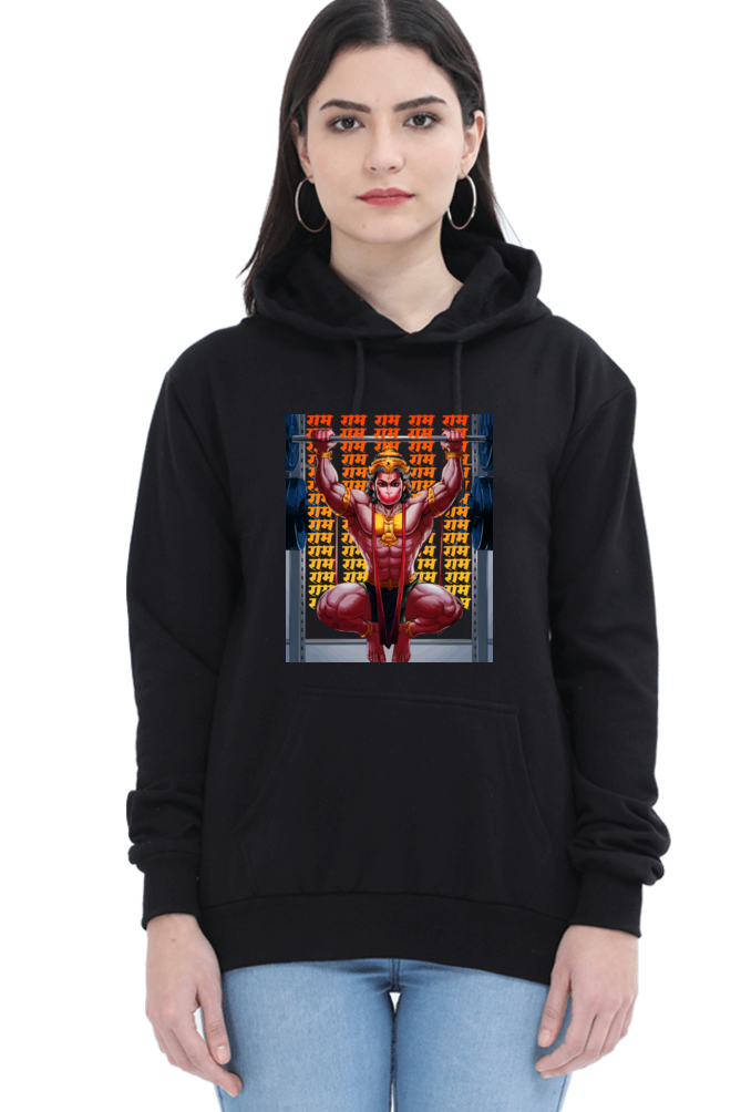 Hanuman Divine EnergyHoodie Sweatshirt T-Shirts for Women Vastrdhamm