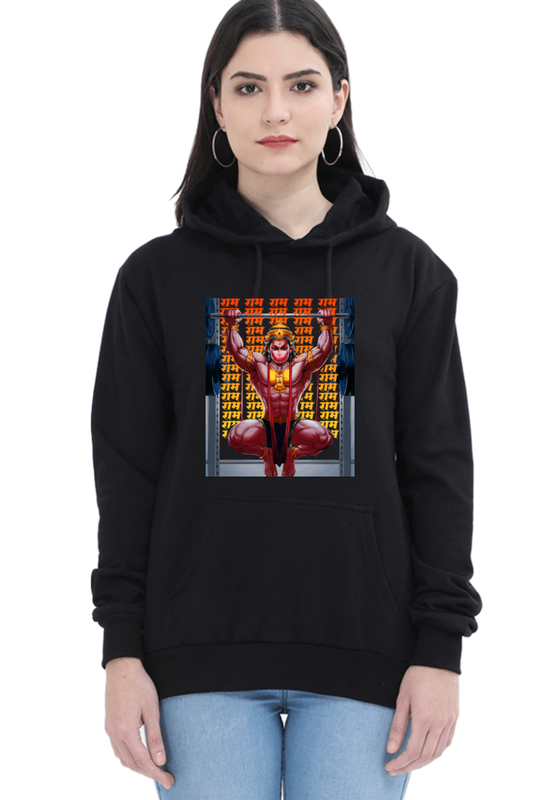 Hanuman Divine EnergyHoodie Sweatshirt T-Shirts for Women Vastrdhamm