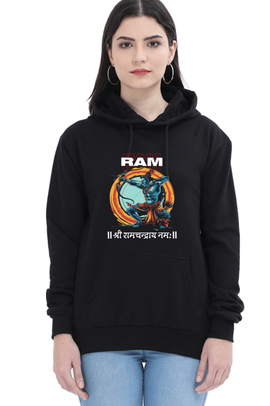 Ram Ji Victory Hoodie Sweatshirt T-Shirts for Women Vastrdhamm