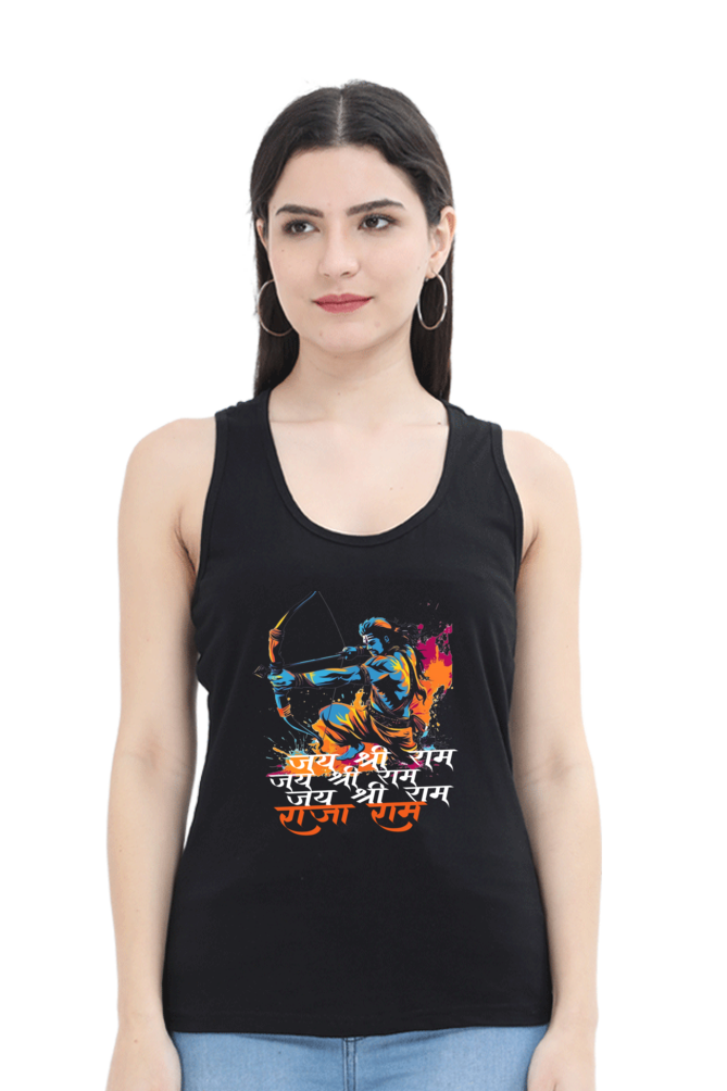 Ram Ji Sita Ram Tank Top T-Shirts for Women Vastrdhamm