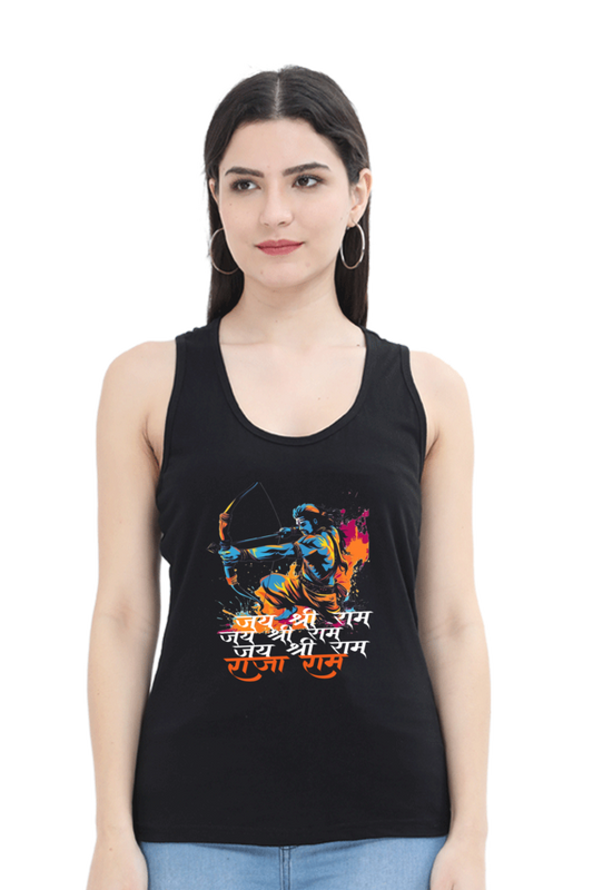 Ram Ji Sita Ram Tank Top T-Shirts for Women Vastrdhamm