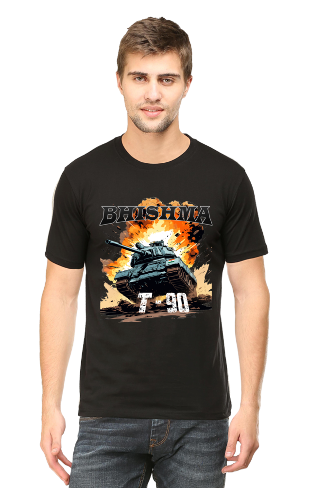 Bhishma T-90 Pride Round Neck Half Sleeve Classic T-Shirts for Men Vastrdhamm