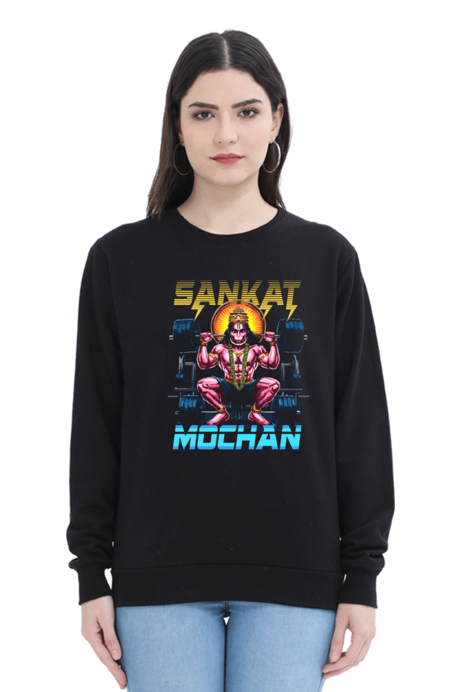 Hanuman Warrior SpiritSweatshirt T-Shirts for Women Vastrdhamm