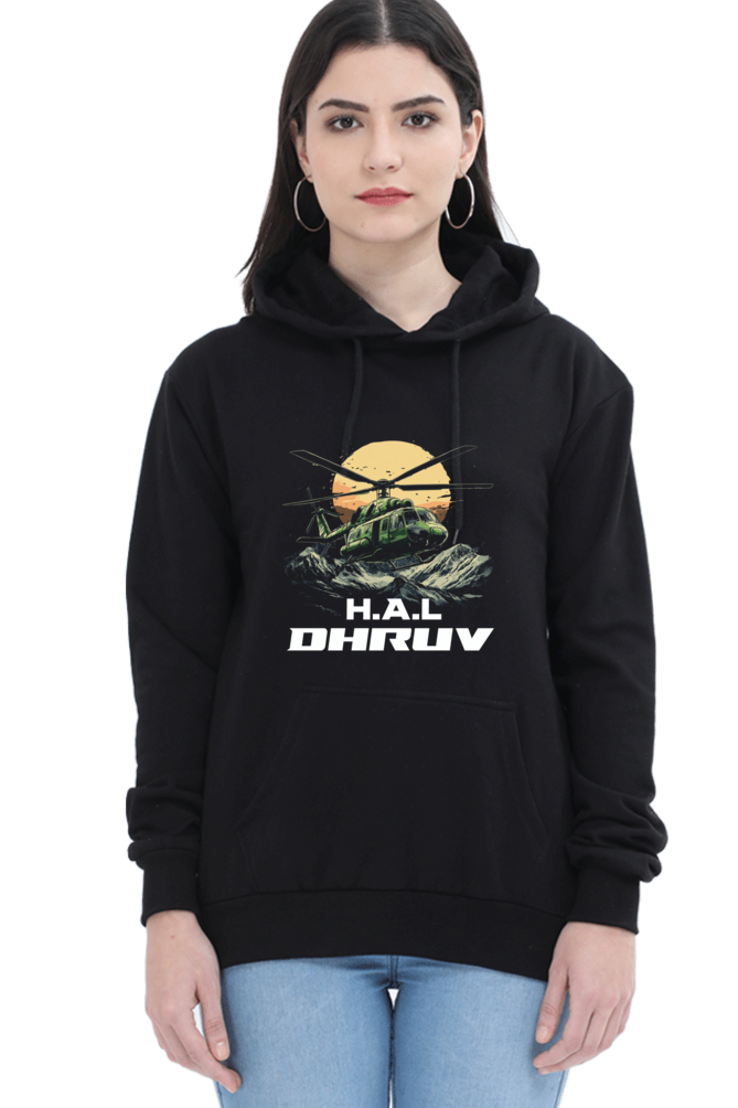 HAL Helicopter Tribute Hoodie Sweatshirt T-Shirts for Women Vastrdhamm