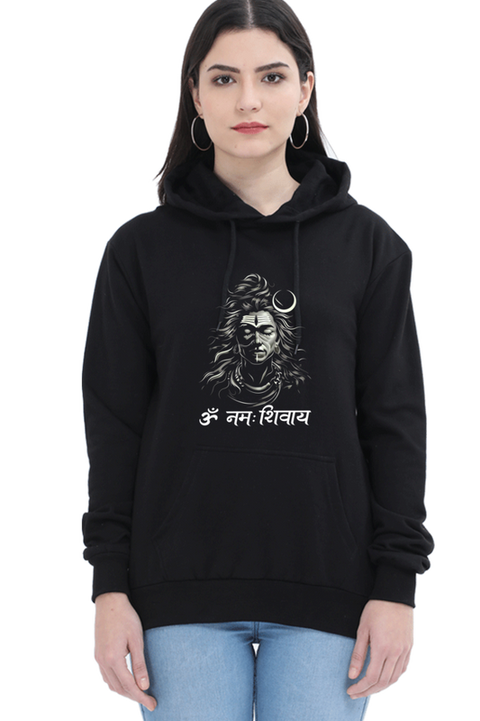 Shiv Ji Om Namah Shivaya Hoodie Sweatshirt T-Shirts for Women Vastrdhamm