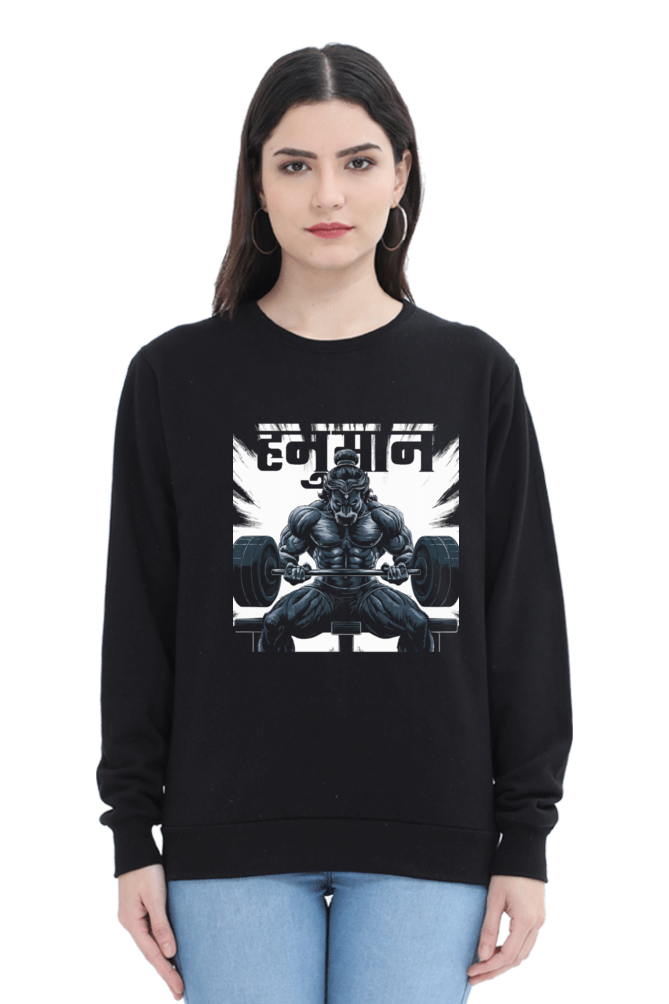 Hanuman Cosmic WarriorSweatshirt T-Shirts for Women Vastrdhamm