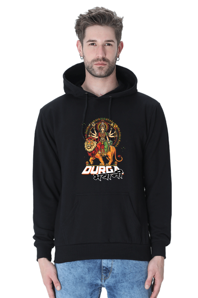 Durga Protector Hoodie Sweatshirt T-Shirts for Men Vastrdhamm