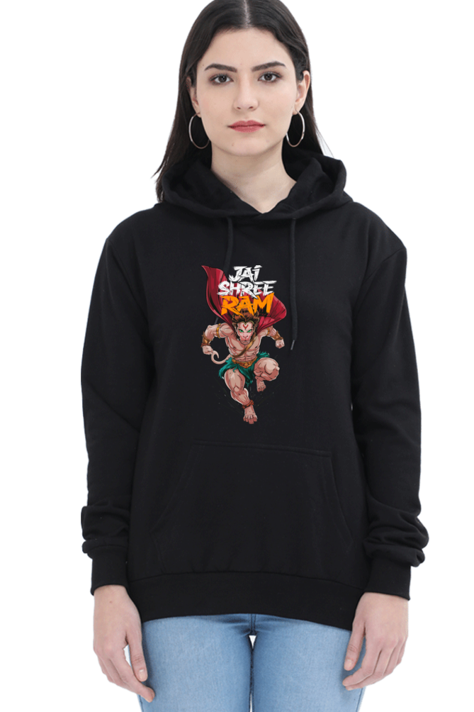 Hanuman Immortal StrengthHoodie Sweatshirt T-Shirts for Women Vastrdhamm