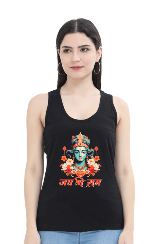 Ram Ji Vanvasi Tank Top T-Shirts for Women Vastrdhamm