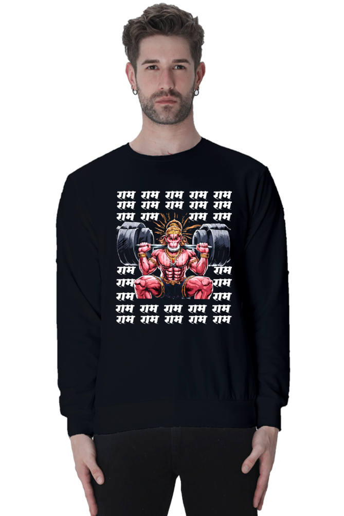 Hanuman Heroic Deeds Sweatshirt T-Shirts for Men Vastrdhamm