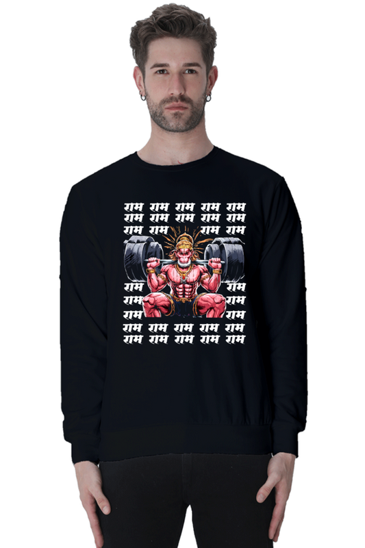 Hanuman Heroic Deeds Sweatshirt T-Shirts for Men Vastrdhamm