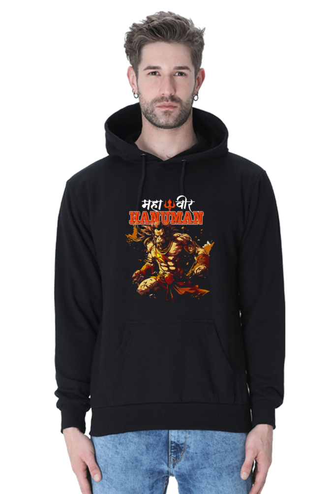 Hanuman Divine Strength Hoodie Sweatshirt T-Shirts for Men Vastrdhamm