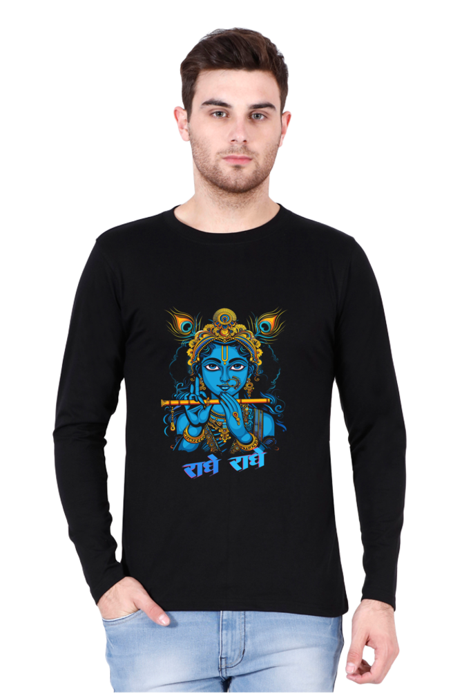 Glorious Krishna Ji Round Neck Full Sleeve Vastrdhamm