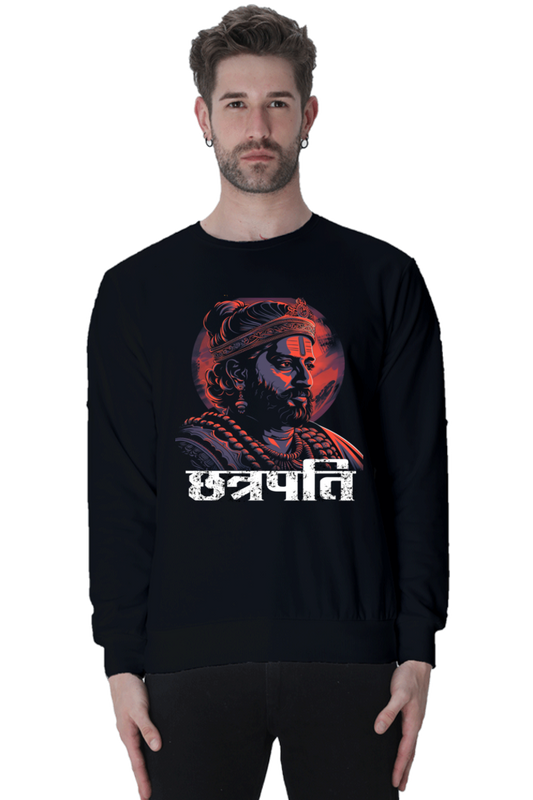 Shivaji Maharaj Courage Sweatshirt T-Shirts for Men Vastrdhamm