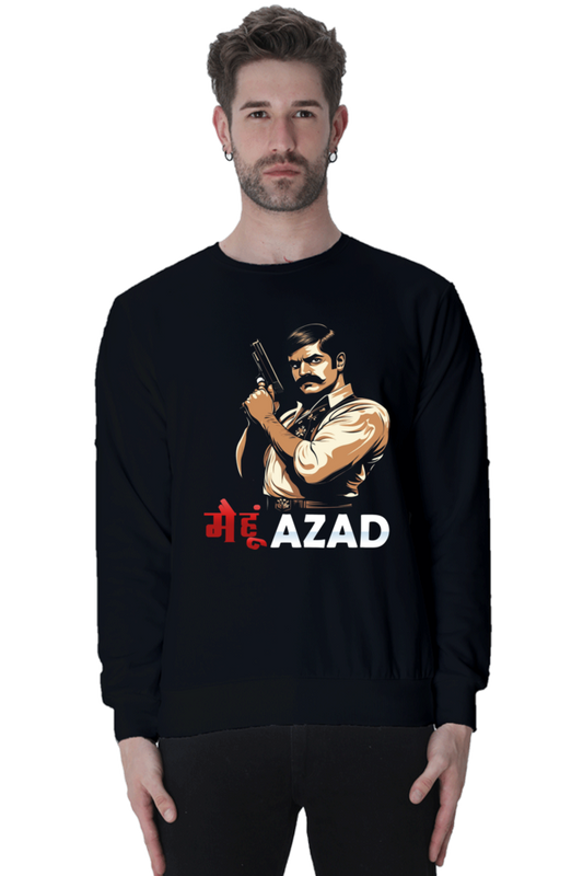 Chandra Shekhar Azad Courage Sweatshirt T-Shirts for Men Vastrdhamm